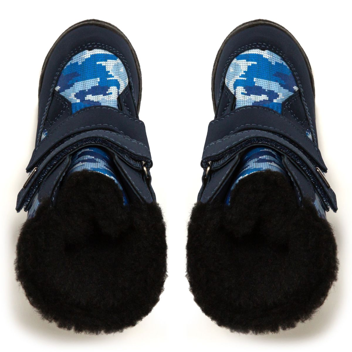 Дитячі чоботи-дутики зимові Alaska Military сині