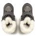 Дитячі чоботи-дутики зимові Alaska світло сіра