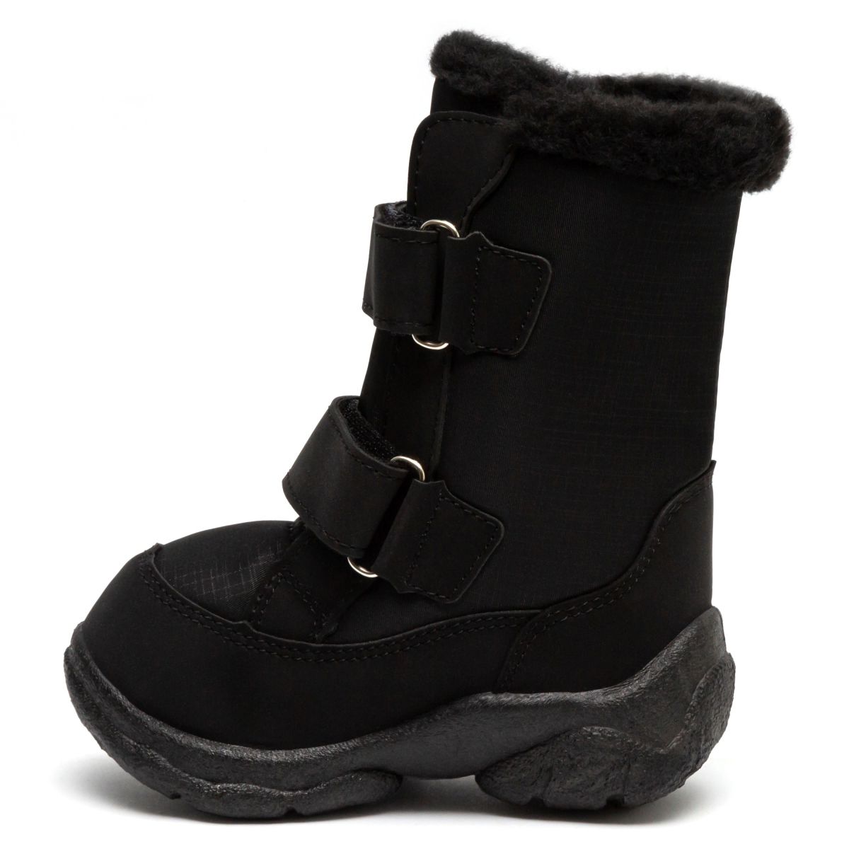 Дитячі чоботи-дутики зимові Alaska чорні