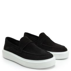 Лофери чоловічі замшеві Liam New чорні