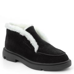 Черевики жіночі зимові замшеві Margo чорні