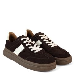 Кеди жіночі замшеві Megan коричневі