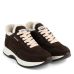 Кросівки жіночі замшеві на хутрі Remi коричневі