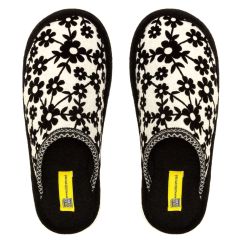 Кімнатні тапочки жіночі Roxy біла ромашка