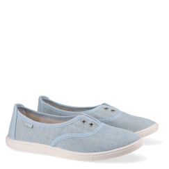 Сліпони жіночі Sarah Denim лазурні