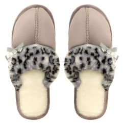 Комнатные тапочки женские Comfy серые