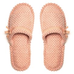 Комнатные тапочки женские Amely персиковые