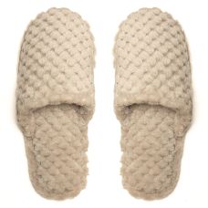 Комнатные тапочки женские Linda бежевые