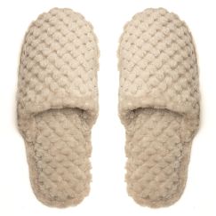 Комнатные тапочки женские Linda бежевые