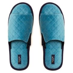 Комнатные тапочки женские Tomas бирюзовые