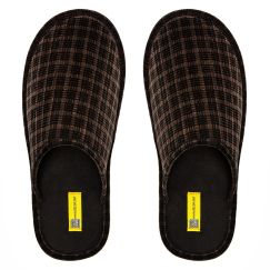 Комнатные тапочки мужские Senior коричневые