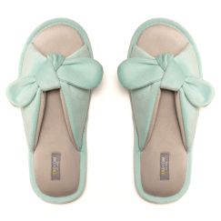 Комнатные тапочки женские Bunny мятные