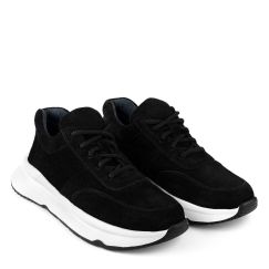 Кросівки жіночі замшеві Stella чорні