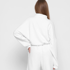 Білий casual світшот SV-7595-3