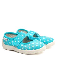 Тапочки  дитячі Tilda в горошок