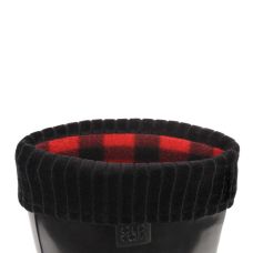 Утеплювач для жіночих гумових чобіт Clasic чорний