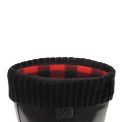 Утеплювач для жіночих гумових чобіт Clasic чорний