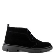 Ботинки женские зимние замшевые Viva черные