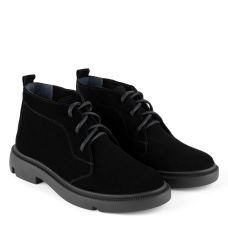 Черевики жіночі зимові замшеві Viva чорні