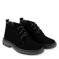 Черевики жіночі зимові замшеві Viva чорні