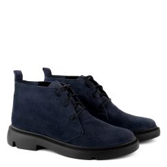 Ботинки женские демисезонные замшевые Viva синие