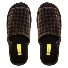 Кімнатні тапочки чоловічі відкриті Senior коричневі