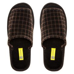 Кімнатні тапочки чоловічі відкриті Senior коричневі