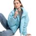 Куртка жіноча oversize блакитна 55738