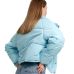 Куртка жіноча oversize блакитна 55738