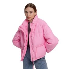 Куртка жіноча oversize рожева 55741