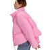 Куртка жіноча oversize рожева 55741