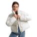 Куртка жіноча oversize молочна 55742