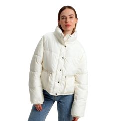 Куртка жіноча oversize молочна 55742