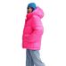 Зимова куртка жіноча oversize рожева 60187