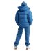 Зимова куртка жіноча oversize синя 60188